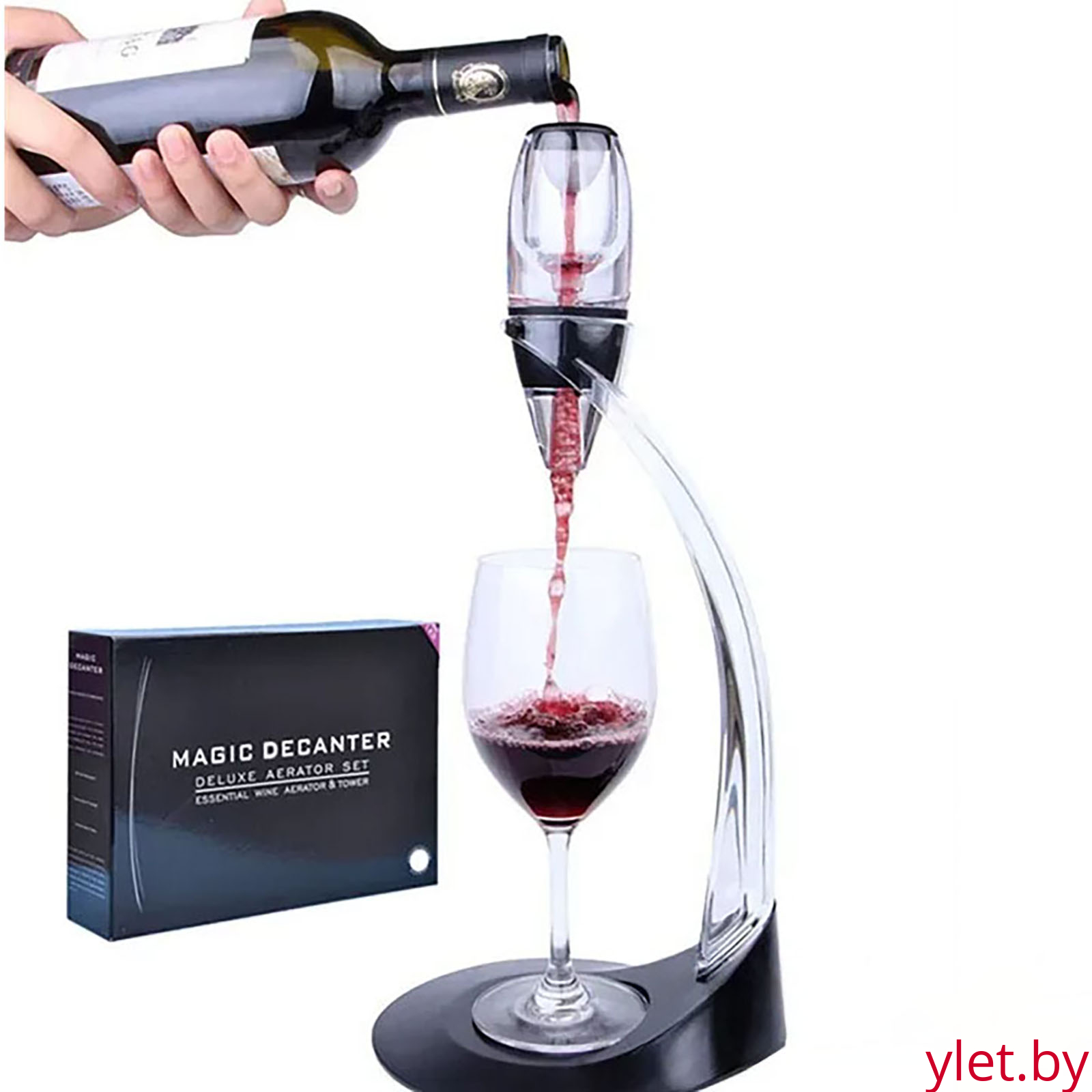 Декантер для вина на подставке