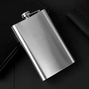 Фляжка 300 мл металлическая