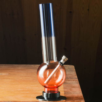 Бонг 25 см радужный FMC 09