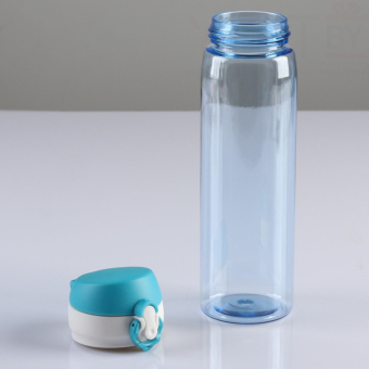 Бутылка для воды Water Bottle Голубая, 520 мл