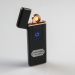 Зажигалка электронная «Самый лучший», USB, спираль, 3×7.3 см, черная