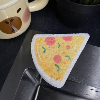 ЭКО губка для посуды "Pizza"