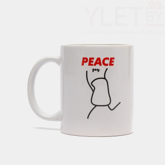 Кружка «Peaceдец», 320 мл