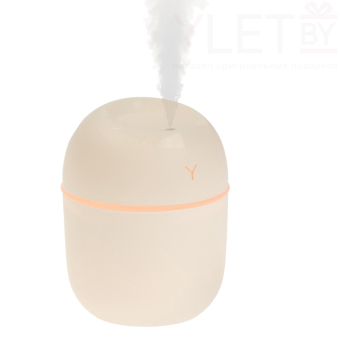 Увлажнитель Luazon HM-20 ультразвуковой, 0.22 л, 1.5 Вт, USB в компл., белый
