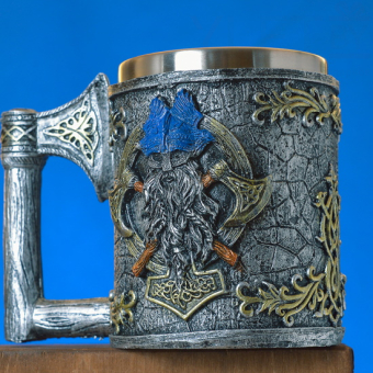 Кружка металлическая Викинг