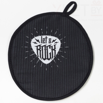 Кухонный набор 3 предмета Rock'n'roll: фартук, прихватка, полотенце