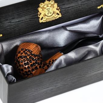 Курительная трубка для табака "Соты", 14 см