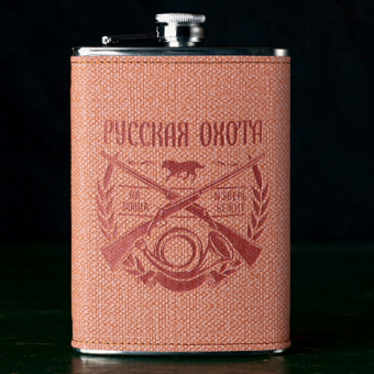 Набор фляжка и стопки Русская Охота 002-39