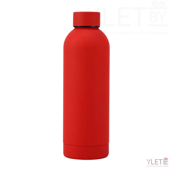 Термос для напитков Soft touch, красный