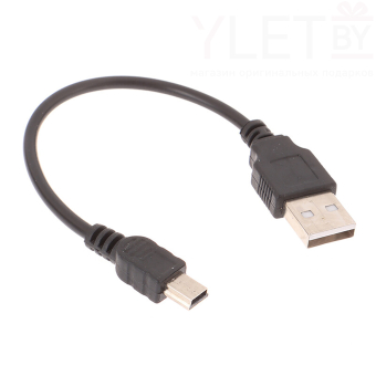 Кабель питания / переходник USB-A 2.0 - Mini USB (до 50 см)