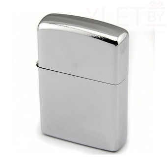 Зажигалка классика металл кремний, бензин
