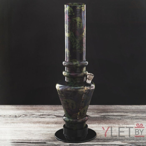 Бонг 30-32 см акриловый радужный FAY 19