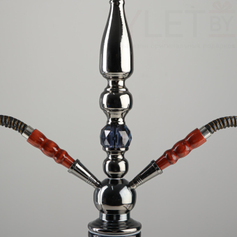 Кальян в сборе "Siyah" 65 см, 2 трубки