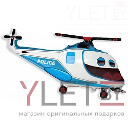 Шар (38''/97 см) Фигура, Вертолет полиция