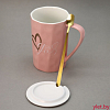 Кружка «Love u», pink, 400 мл
