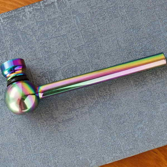 Курительный девайс стеклянный Хамелеон