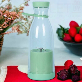 Бутылка блендер 420 мл Зеленая