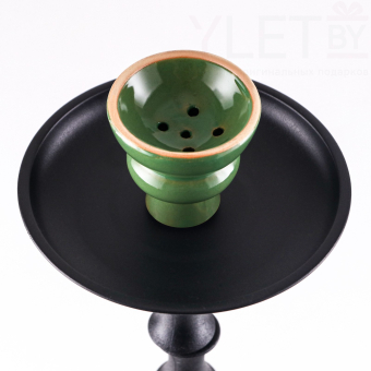 Кальян в сборе для курения "Дублин", 52 см, зеленый