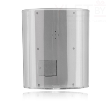 Подставка для канцтоваров с часами, календарем и термометром