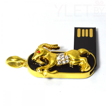 Флешка ювелирная Знак зодиака Козерог 8Gb