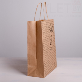 Пакет крафтовый Для тебя 24 х 29 х 14 см