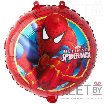 Шар (18''/46 см) Круг, Человек-паук