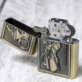 Зажигалка бензиновая Мотоцикл