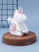 Ночник "Gentle unicorn", pink (11,5 см), пластик