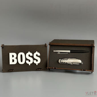 Подарочный набор " BOSS"  (Ручка, мультитул)