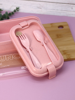 Ланчбокс "Spacious", pink (800 мл)