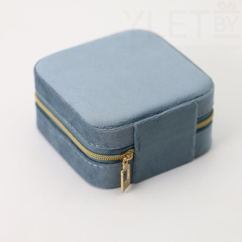 Шкатулка "Velvet luxury", blue