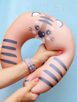 Подушка для шеи антистресс Hugme toys «Тигр»