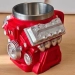Кружка "Двигатель V8 ", красный (металл внутри) Кружка "Двигатель V8 ", красный (металл внутри)