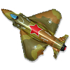 Шар (39''/99 см) Фигура, Самолет Истребитель, Военный
