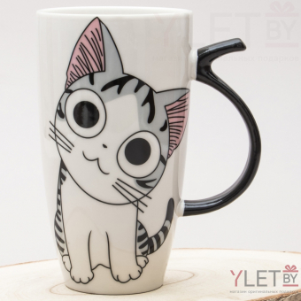Кружка Кот Мультик №1