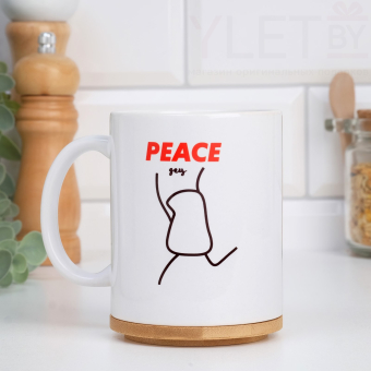 Кружка «Peaceдец», 320 мл