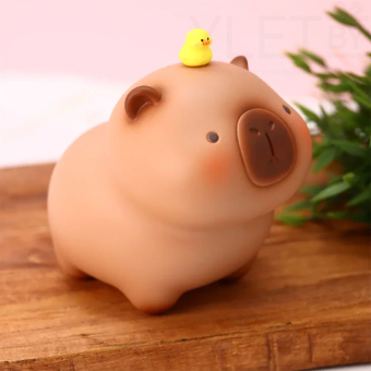 Копилка капибара "Capybara Friend Duck"