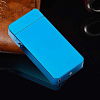 Импульсная зажигалка двойная  Lighter синяя