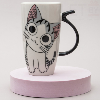 Кружка Кот Мультик №1