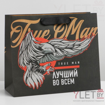 Пакет крафтовый горизонтальный Лучший, ML 23 х 27 х 11.5 см