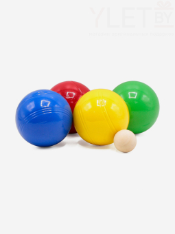 Боча Петанк 8 шаров,цветной (металлич.)