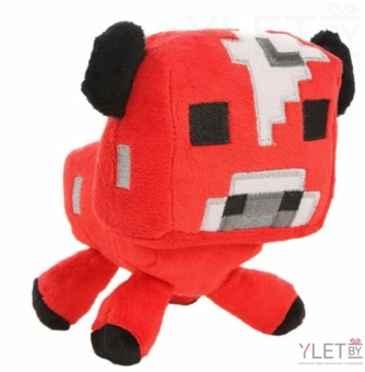Майнкрафт (Minecraft) Мягкая игрушка "Детеныш грибной коровы"