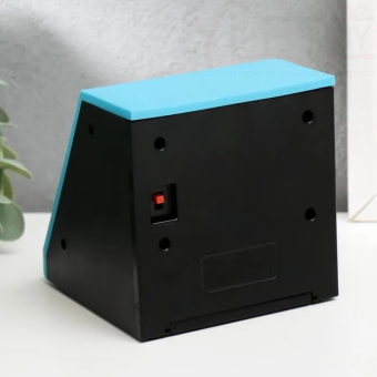 Копилка Жующая монеты, Голубая