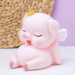 Копилка "King pig", pink (14 см), пластик