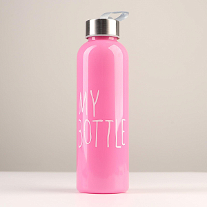 Бутылка для воды My bottle 500 мл, 21.5 х 6.5 см, микс