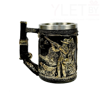 Кружка "Охотник" (металл внутри)