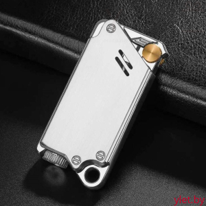 Зажигалка газовая Focus серебро