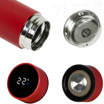 Термос с датчиком температуры Smart Cup Led Красный