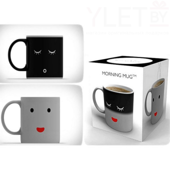 Кружка Хамелеон Смайл Доброе утро