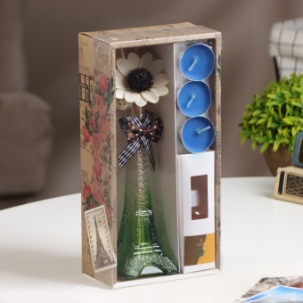 Набор подарочный "Париж" (диффузор и свечи) сандал